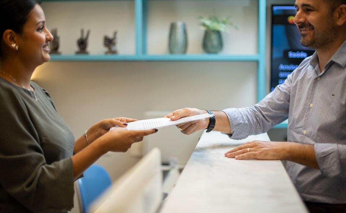 Registro de clínica em endereço fiscal