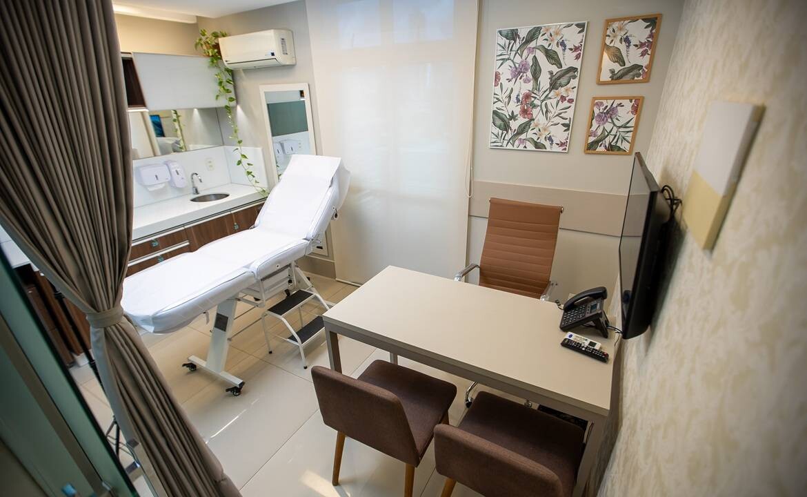 Consultório para farmacêutica esteta